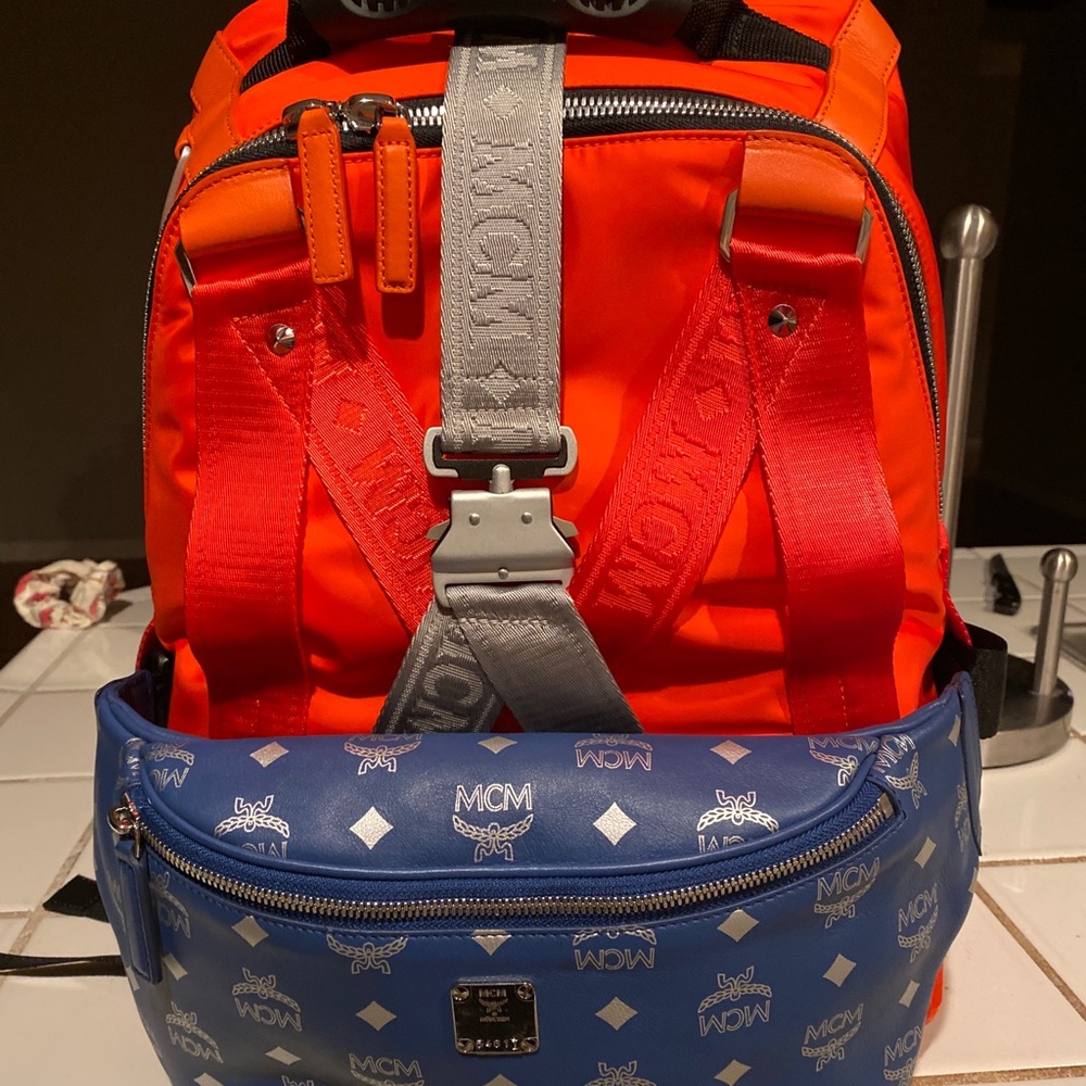 MCM Jemison 2 in 1 backpack